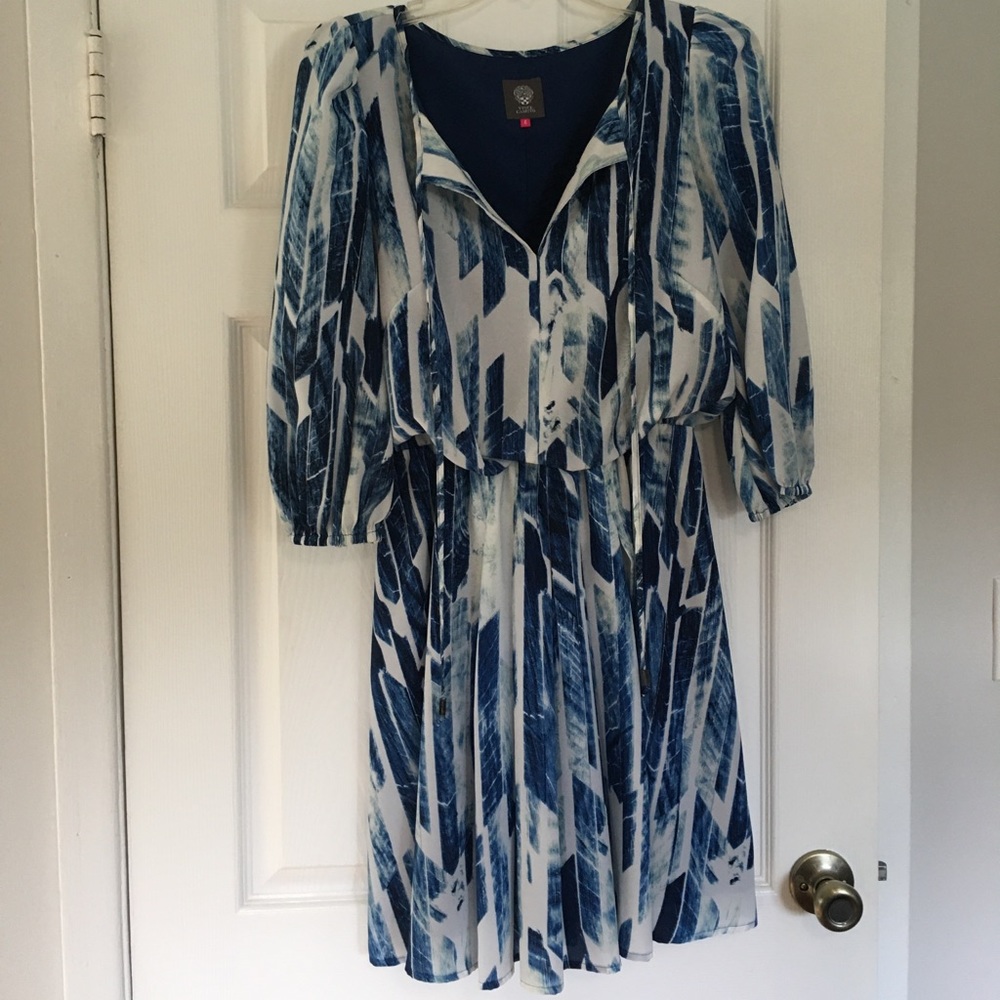 Vince Camuto fit & flare dress